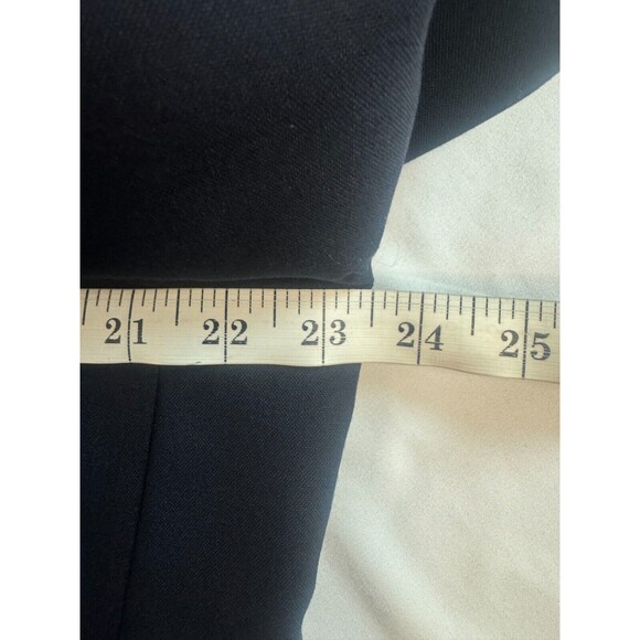 Hart Schaffner Marx Sports Coat Men Size 43L 2 Button Black Classic Wool - Picture 9 of 16